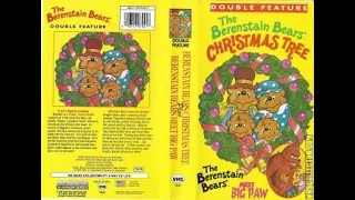 The Berenstain Bears Christmas Tree/Meet Bigpaw (Full 1992 Goodtimes Home Video VHS)