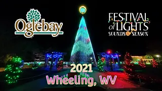 Oglebay Festival Of Lights 2021 - Wheeling, WV