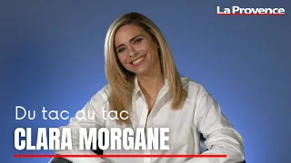 Marseille ou Paris ? Actrice de charme ou chanteuse ?… Clara Morgane répond "du tac au tac"