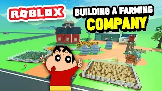 SHINCHAN and I Bought FARM HOUSE in ROBLOX FARM LIFE TYCOON (PART 2) with CHOP