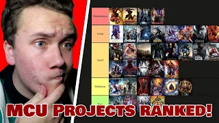 My Revised Ranking of EVERY MCU Project!! Tier List