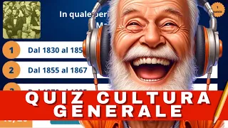 QUIZ: Cultura Generale - Livello Molto Difficile - Cultura Italiana