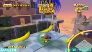 Super Monkey Ball Deluxe - Ultimate No Warp - 1:24:19.020 [World Record All Levels] - Jcool114