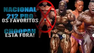 Projeções do Muscle Contest Nacional 212 Pro 2019