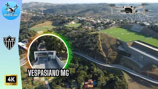 Conheça o centro de treinamento: a CIDADE DO GALO, um dos maiores CTs, CAM #dji