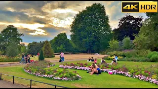 London Evening Walk - August 2022 | Piccadilly | Buckingham Palace and Hyde Park [ 4K HDR]
