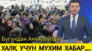 ТЕЗКОР ХАБАР, БУГУН ХАММАСИ АНИҚ БЎЛДИ. БУГУНГИ ЯНГИЛИКЛАР 2023, ХАБАРЛАР 24