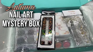 Unboxing a Autumn Nail Art Mystery Box from @colorfuljulystore | Gel Polish Swatch (PART 1)