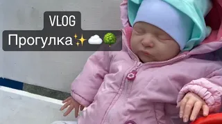 Влог прогулка с реборном Милек🌳✨/посылка с AliExpress 📦