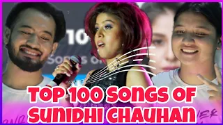 Top 100 Best Songs of Sunidhi Chauhan | Random Order🔥🔥| Reaction