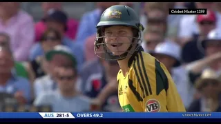 England vs Australia 4th ODI 2010 at Kennington Oval Highlights