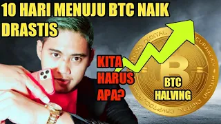 Menghitung mundur waktu bitcoin halving 😏 apakah yang akan terjadi ??