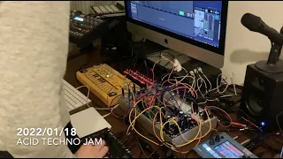 Modular Acid Techno Jam 2022/01/18