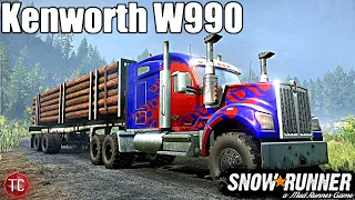 SnowRunner: NEW Kenworth W990! (Amazing Detail!!)