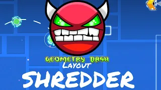 Upcoming demon collab with 7w2 “Shredder” | Geometry dash layout