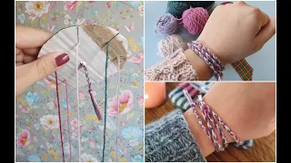 How to make a braid with five strands