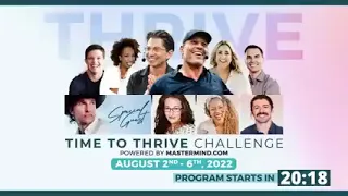 Day 02 REPLAY!   Time To Thrive Challenge with Tony Robbins and Dean Graziosi