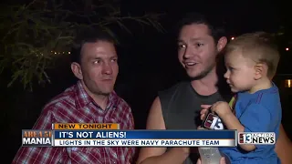 MYSTERY SOLVED: Unusual lights seen in sky above Las Vegas valley