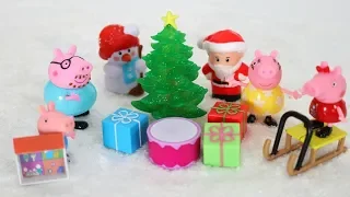 🎅🏻🎄🎁Navidad de la Familia Pig en Totoykids con Caja de sorpresas 🎁 de Papá Noel!!!