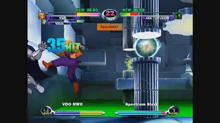 MvC2: Ken Tatsu Infinite (13 reps) to Shinryuken by VDO .:11.30.20:.