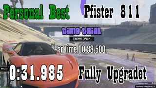 GTA 5 Zeitrennen Time Trial: Storm Drain - 0:31.985 - Pfister 811 - PB