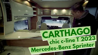 Carthago chic c-line T 4.9 LE 2023 Teilintegriert Mercedes Benz Sprinter Premium Wohnmobil