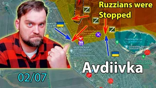 Update from Ukraine | Situation in Avdiivka | Ruzzians were stopped at critical point