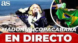 MADONNA I EN VIVO concierto COPACABANA 2024 previo