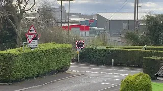 *RAIN* Springfarm Level Crossing (Antrim) Thursday 08-04-2021