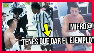 🔥"PELEA" de CRISTIANO RONALDO vs CUADRADO en el VESTUARIO ► Juventus