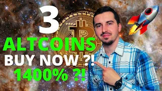 Top 3 Altcoins Ready To EXPLODE in October 2021🚀|CRYPTO NOW 1400% ?! BITCOIN IS EXPLODING !! 😱