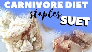 RAW SUET | Carnivore Diet Staples | NOSE-TO-TAIL