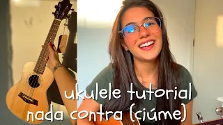 UKULELE TUTORIAL | Como tocar nada contra (ciúme) - Clarissa & unboxing ukulele NOVO ♥