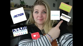 VLOG #79 : HAUL ACTION, PRIMARK, Kiabi, Amazon, & Degustabox•