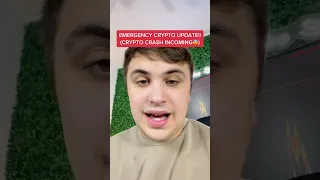 EMERGENCY CRYPTO UPDATE!! (CRYPTO CRASH INCOMING😨)