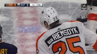 James Van Riemsdyk Goal - Philadelphia Flyers vs Buffalo Sabres (12/8/18)