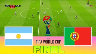 ARGENTINA vs PORTUGAL - Final FIFA World Cup 2026 | Full Match All Goals | Football Match