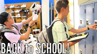 Pre-Teen BACK to SCHOOL Shopping! | Middle Schooler Gets His Locker Ready for School!