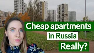 How many median salaries do Russians need to buy an apartment