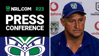 New Zealand Warriors Press Conference | Round 23, 2021 | Telstra Premiership | NRL