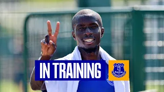 SMALL-SIDED GAMES IN TRAINING | Everton pre-season camp continues