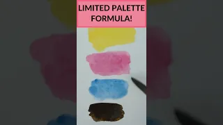 Steal my Limited Palette Formula (works for any painting!)