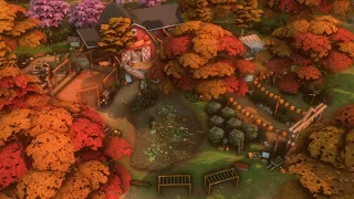 Осенний фестиваль || Pumpkin patch || Строительство в The Sims 4 || Скачать NOCC || SpeedBuild