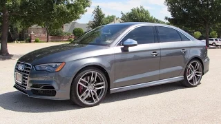 2015 Audi S3 2.0T Quattro Start Up, Test Drive, and In Depth Review