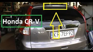 How to remove /replace the third brake light - Honda CR-V 2012-19