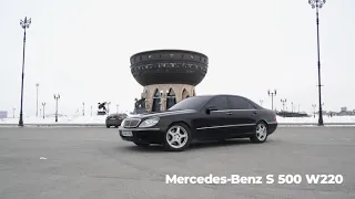 Видео-обзор Mercedes-Benz S500 W220.