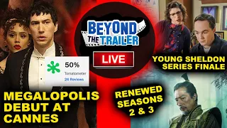 Megalopolis Cannes Reactions, Shogun Renewed Season 2 & 3, Young Sheldon Series Finale Amy & Sheldon