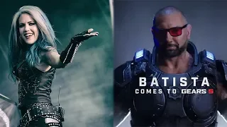 Arch Enemy and Dave Batista In Gears 5