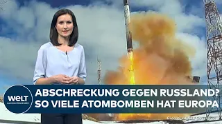 NATO: Kein Schutz mehr durch USA unter Trump? So viele Atombomben hat Europa I WELT Analyse