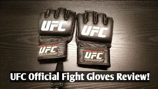 UFC Official Fight Gloves REVIEW!